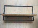 Wandplank met metalen frame, Huis en Inrichting, Woonaccessoires | Wandplanken en Boekenplanken, Ophalen, Zo goed als nieuw