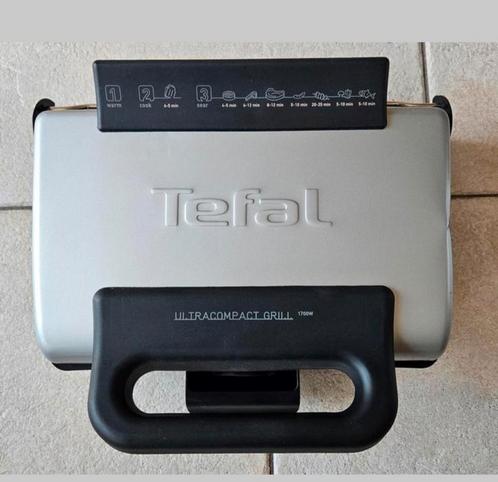 TEFAL Ultra Contact Grill 1700 watt, Witgoed en Apparatuur, Contactgrills, Zo goed als nieuw, Verzenden