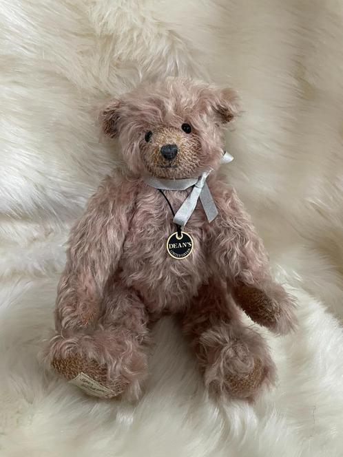 Beer van Dean's UK Blancmange, ong 32cm, Verzamelen, Beren en Cherished Teddies, Zo goed als nieuw, Stoffen beer, Overige merken
