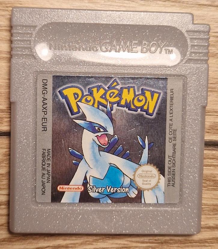 Pokemon Silver Gameboy color Nieuwe batterij geïnstalleerd, Spelcomputers en Games, Games | Nintendo Game Boy, Zo goed als nieuw