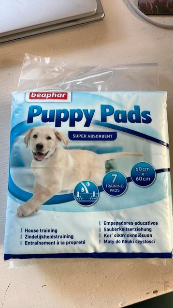 Puppy pads gratis! beschikbaar voor biedingen