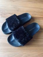 Bella Diva slippers zwart maat 38 bont., Kleding | Dames, Schoenen, Slippers, Bella Diva, Zwart, Ophalen of Verzenden
