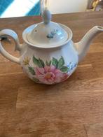 Theepot met bloemmotief, Huis en Inrichting, Keuken | Servies, Gebruikt, Overige typen, Ophalen of Verzenden, Overige stijlen