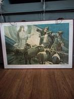 Schoolplaten Kerst, Ophalen, Geschiedenis