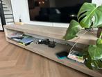 Tv meubel steigerhout greywash 220cm, Ophalen, Gebruikt, 200 cm of meer, Minder dan 100 cm