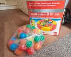 Zandbak rand en losse ballen, Ophalen of Verzenden, Zo goed als nieuw