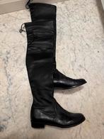 Stuart Weitzman Overknee Laarzen - Maat 38, Kleding | Dames, Schoenen, Ophalen of Verzenden, Zo goed als nieuw, Zwart, Hoge laarzen