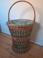 Wasmand, Huis en Inrichting, Woonaccessoires | Schalen en Manden, Ophalen, Zo goed als nieuw, Rond, Riet