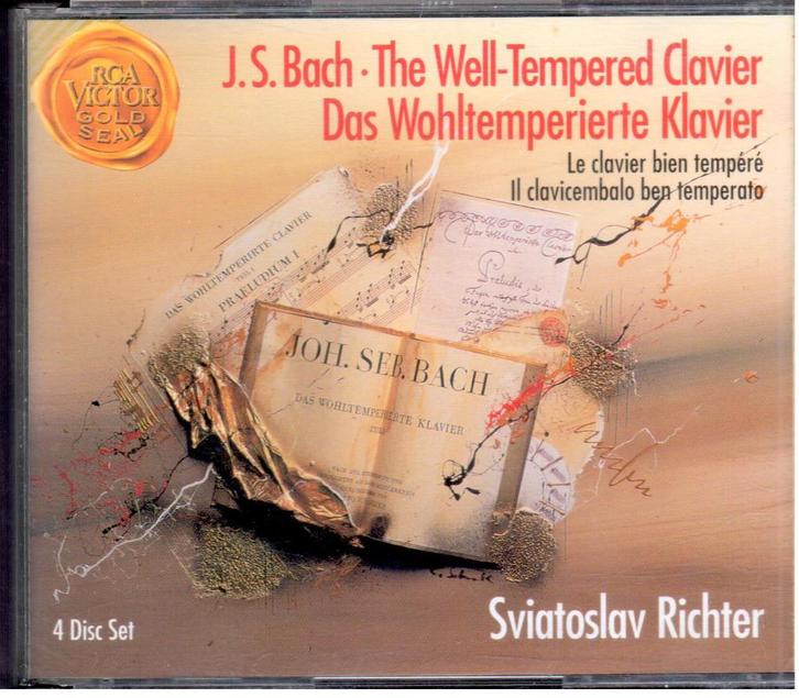 J.S. Bach - Das wohltemperierte klavier, Cd's en Dvd's, Cd's | Klassiek, Zo goed als nieuw, Kamermuziek, Barok, Ophalen of Verzenden