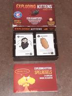 Exploding kittens kaartspel, Hobby en Vrije tijd, Gezelschapsspellen | Kaartspellen, Ophalen of Verzenden, Zo goed als nieuw