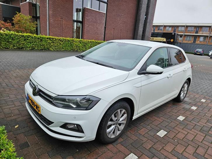 Volkswagen Polo 1.0 TSI 110pk 7-DSG 2021 Wit, Auto's, Volkswagen, Polo, ABS, Adaptive Cruise Control, Airbags, Airconditioning