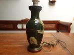 prachtige keramiek lamp, handbeschilderd, Antiek en Kunst, Antiek | Lampen, Ophalen of Verzenden