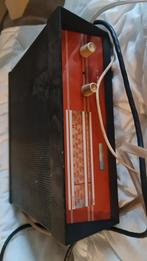 Vintage buizen radio phlips in metalen kast  15 euro, Ophalen of Verzenden, Gebruikt, Radio