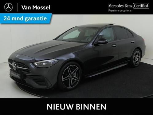 Mercedes-Benz C-klasse 180 AMG Line Panorama Dak / Memory /, Auto's, Mercedes-Benz, Bedrijf, Te koop, C-Klasse, 360° camera, ABS