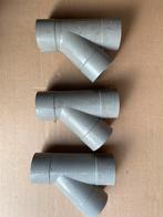 Diverse PVC Moffen, Doe-het-zelf en Verbouw, Buizen en Afvoer, Ophalen, Bochten, Pvc, Nieuw