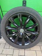 Vw t roc velgen met zomerbanden, Auto-onderdelen, Banden en Velgen, 18 inch, Banden en Velgen, Ophalen of Verzenden, Personenwagen