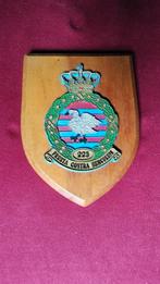 Wapenschild 223 sqaudron Marine mijnendienst., Ophalen of Verzenden, Landmacht, Nederland, Embleem of Badge