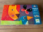 DJECO Reuzenpuzzel - Dierenparade, Ophalen of Verzenden, 10 tot 50 stukjes, Zo goed als nieuw, 4 tot 6 jaar
