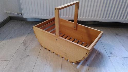Houten lectuurbak, Huis en Inrichting, Woonaccessoires | Krantenbakken en Lectuurbakken, Gebruikt, Ophalen