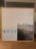 Schilderij met zeemeeuwen, Ophalen