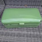 mooie groene email broodtrommel, Antiek en Kunst, Antiek | Emaille, Ophalen of Verzenden