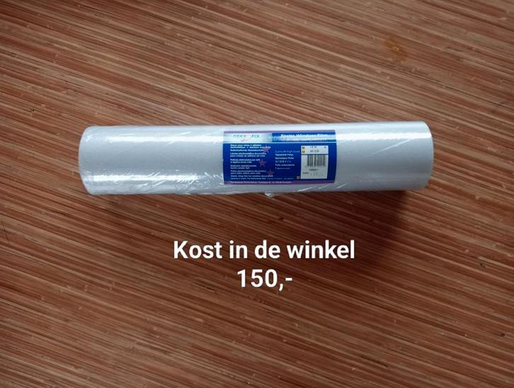 Statische raamfolie Gekko Fix - Nieuw, Doe-het-zelf en Verbouw, Zeil en Folie, Nieuw, Folie, Minder dan 5 m², Ophalen of Verzenden