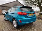 Ford Fiesta 1.0 EcoBoost Titanium | Automaat | Carplay + Nav, Stof, Gebruikt, Blauw, 100 pk