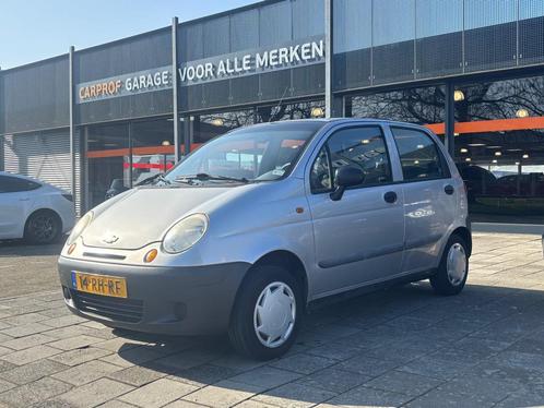 Chevrolet Matiz BWJ 2005 | 0.8 52PK Pure | APK 09-11-2025 |, Auto's, Chevrolet, Lease, Matiz, ABS, Alarm, Metallic lak, Startonderbreker