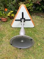 Gietijzeren ronde tafelpoot, trompetvoet, Huis en Inrichting, Tafelonderdelen, Ophalen, Tafelpoot, 50 tot 100 cm, Rond