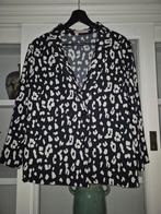 Studio Anneloes blazer travelstof black/kit maat M izgs, Maat 38/40 (M), Studio Anneloes, Zwart, Ophalen of Verzenden