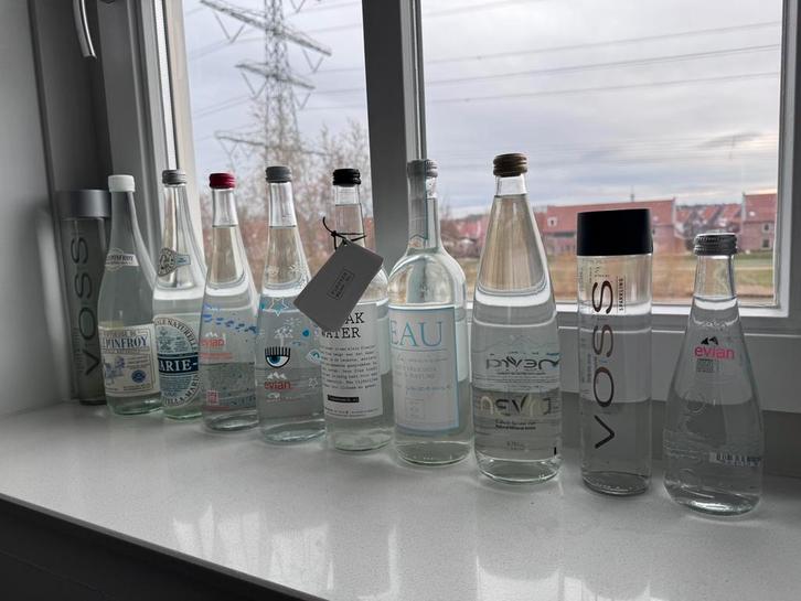 Limited Edition Waterflessen Collectie Glas, Antiek en Kunst, Antiek | Glas en Kristal, Ophalen