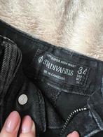 Stradivarius Broek Maat 34, Ophalen, Zo goed als nieuw, Zwart, W27 (confectie 34) of kleiner