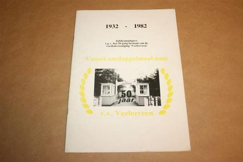 Gedenkboek Voetbalvereniging Veelerveen 1932-1982 !!, Boeken, Geschiedenis | Stad en Regio, Zo goed als nieuw, 20e eeuw of later