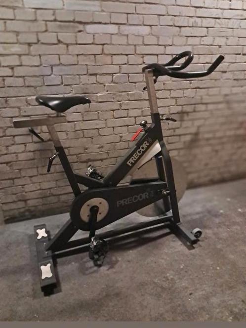 Te koop, Precor merk Hometrainer machine spinbike sport., Sport en Fitness, Fitnessapparatuur, Hometrainer, Metaal, Ophalen