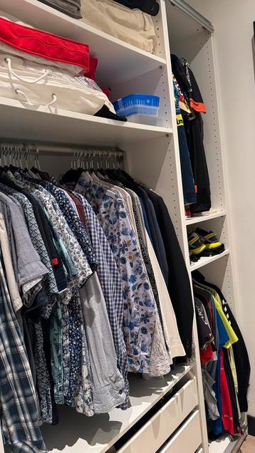 IKEA PAX kast 58 cm diep, 300 x 236, ZONDER SCHUIFDEUREN - afbeelding 3