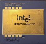 Intel pentium pro (vintage processor cpu - goud), 2-core, Intel Pentium, Gebruikt, Ophalen of Verzenden