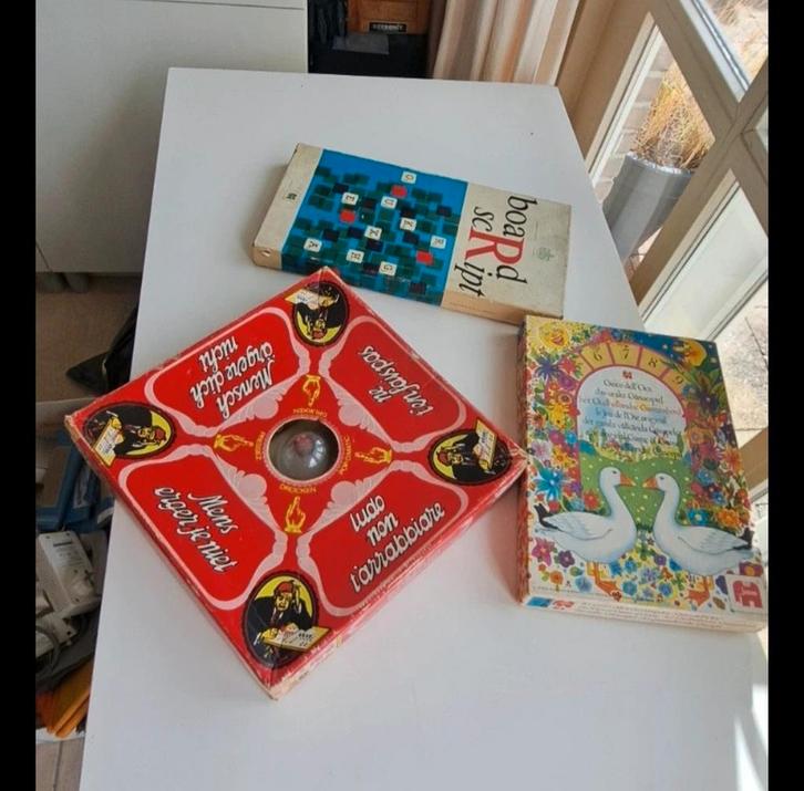 Oude JUMBO Spellenpakket, Hobby en Vrije tijd, Gezelschapsspellen | Bordspellen, Gebruikt, Een of twee spelers, Drie of vier spelers