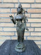 Vintage Bronzen Avalokiteshvara Padmapani Beeld uit Nepal, Ophalen of Verzenden