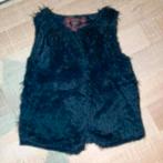 158 blauw vest, Kinderen en Baby's, Kinderkleding | Maat 158, Verzenden, Zo goed als nieuw, Meisje, Trui of Vest