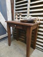 Sidetable tafeltje bijzettafeltje tafel bureau stoer sober, Huis en Inrichting, Tafels | Sidetables, Ophalen, Gebruikt, 50 tot 100 cm