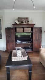 50 EURO zware teak salontafel, Ophalen, 100 tot 150 cm, Teakhout, 50 tot 100 cm