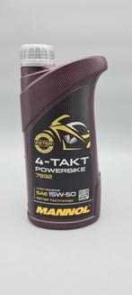 MANNOL 4-Takt Powerbike 15W-50 1 Liter - 7832, Verzenden