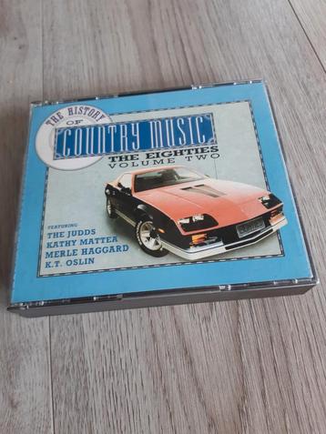 Judds, Kathy Mattea etc. - The history of Country Music 2cd beschikbaar voor biedingen