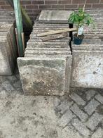 Gebruikte betontegels 50x50, 30x30 nokkentegels, Ophalen, Gebruikt, 10 m² of meer, Beton
