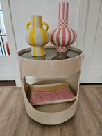 Vintage Space age 70s Opal Luna Trolley, .., .., Gebruikt, Rond