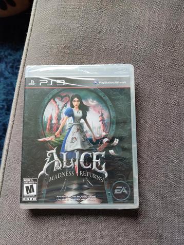 Alice Madness Returns SEALED Playstation 3 beschikbaar voor biedingen