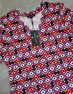 Mi Piace travelstof shirt roze met print maat S, Mi Piace, Nieuw, Ophalen of Verzenden, Lange mouw