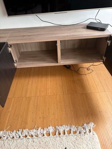 Ikea Besta TV Meubel Mahoniehout