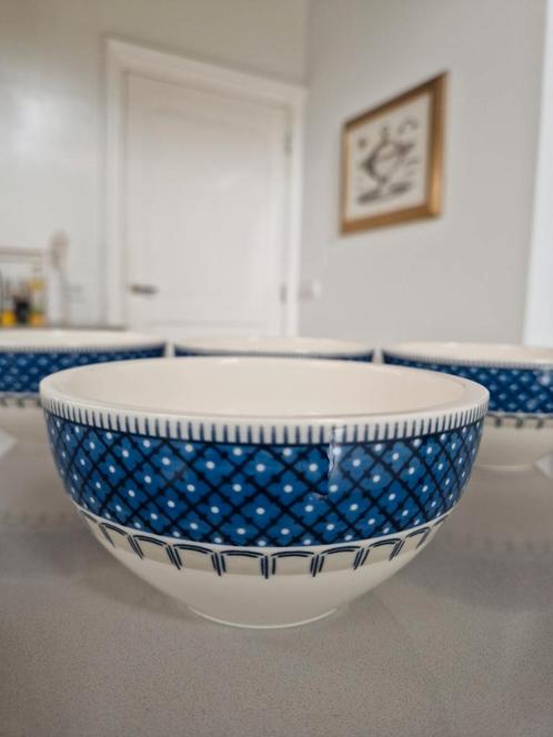 Grote kommen Villeroy & Boch Casale Blu Nieuw, 4 beschikbaar, Huis en Inrichting, Keuken | Servies, Nieuw, Kom(men), Overige stijlen