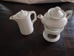 1 persoons koffie en theepotje + warmhoud stoofje, Antiek en Kunst, Ophalen of Verzenden